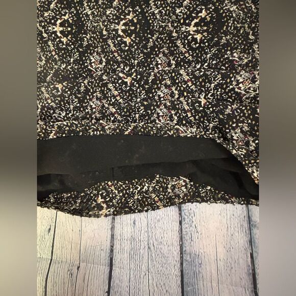 Club Monaco Abstract Swiss Dot Back Zipper Silk Parisian Party Mini Dress 10 - Picture 8 of 12